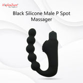it'spleaZure black silicone P-spot massager for male prostate stimulation